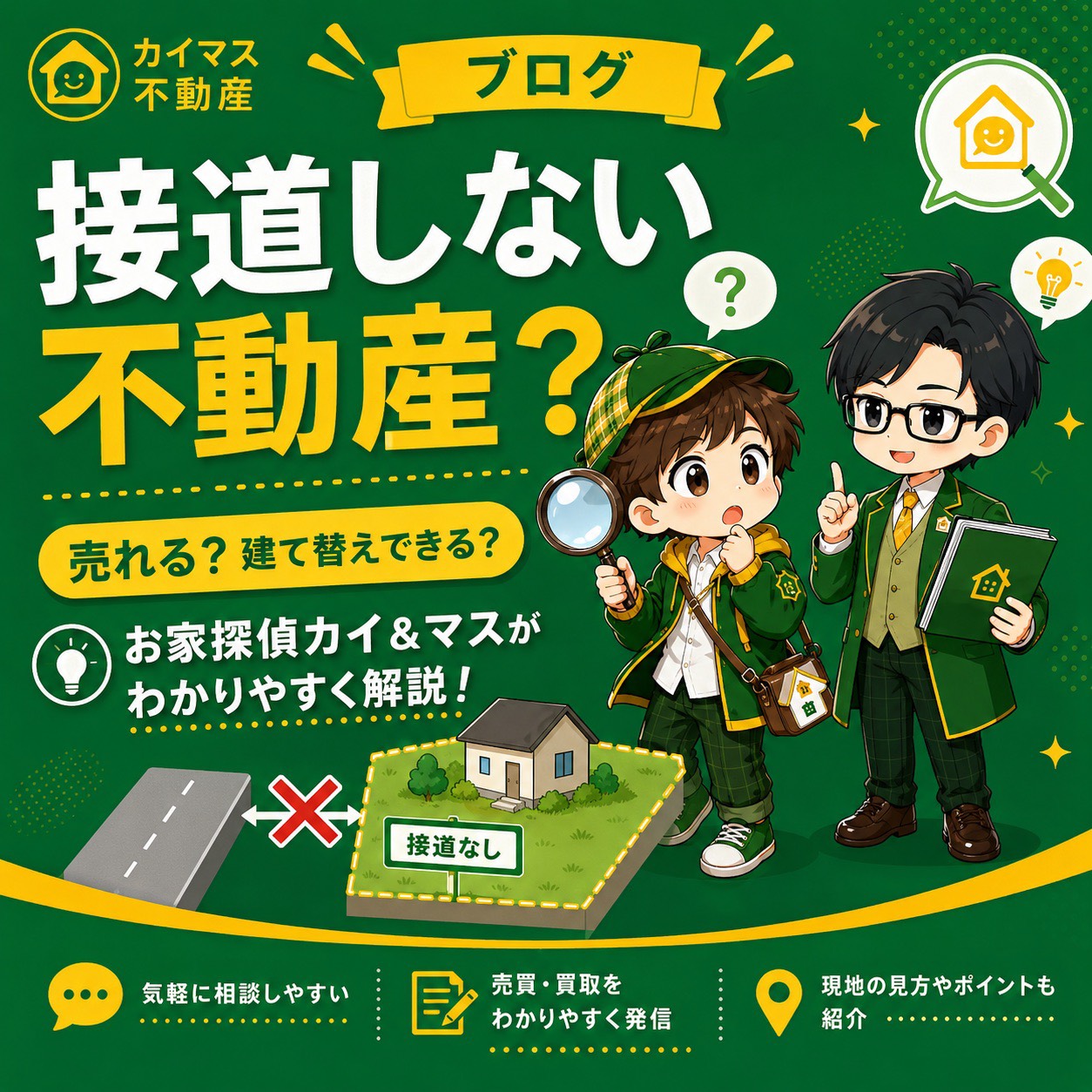 【再建築不可】道路が狭くて家が建て替えられない！？カイの悩みをマスの太鼓判で大逆転買取！
